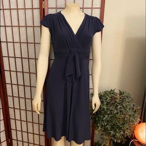 Evan-Picone dress with cap sleeves
